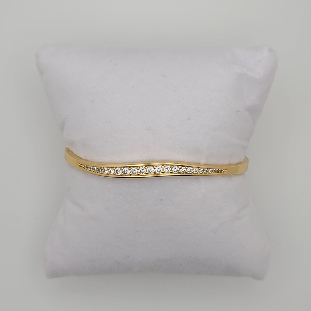 Stackable Bangles With Brilliant Crystals - image 5